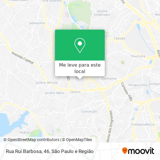 Rua Rui Barbosa, 46 mapa