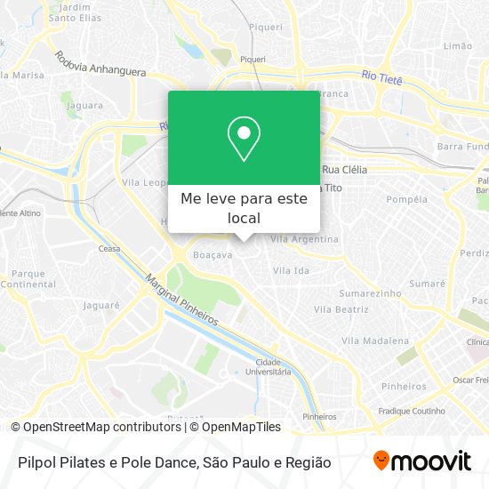 Pilpol Pilates e Pole Dance mapa