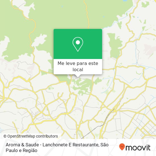 Aroma & Saude - Lanchonete E Restaurante, Avenida Tenente Júlio Prado Neves, 965 Tucuruvi São Paulo-SP 02370-000 mapa
