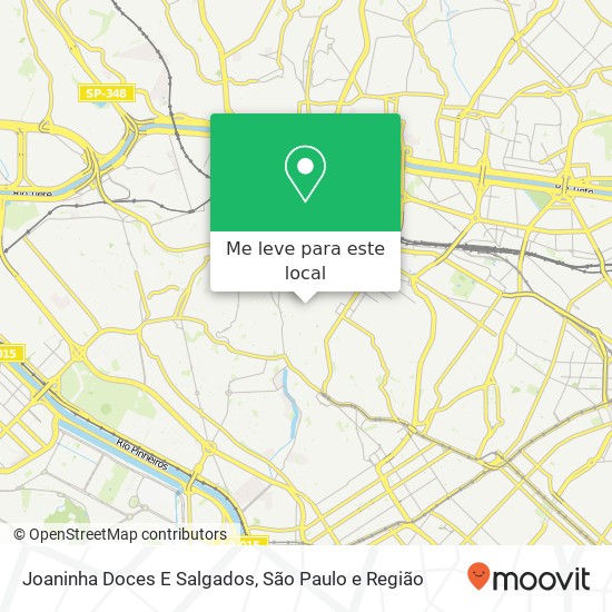 Joaninha Doces E Salgados, Rua Bárbara Heliodora, 393 Perdizes São Paulo-SP 05044-040 mapa