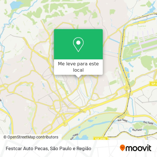 Festcar Auto Pecas mapa