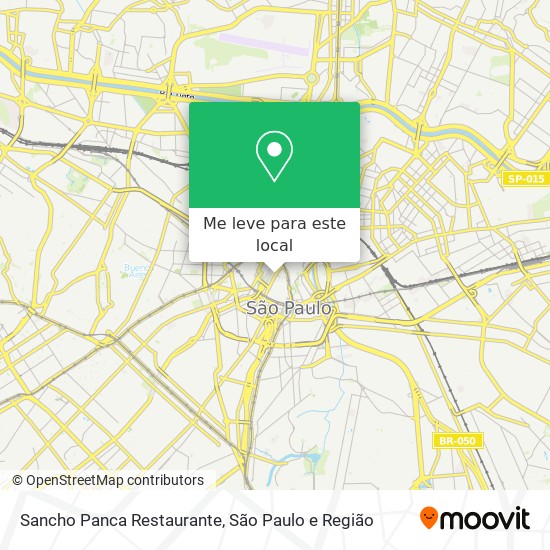 Sancho Panca Restaurante mapa