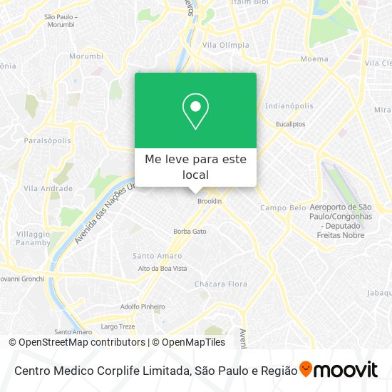 Centro Medico Corplife Limitada mapa