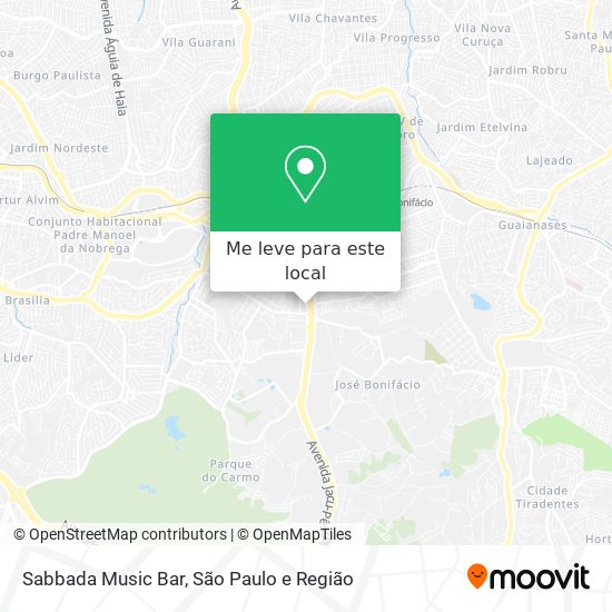 Sabbada Music Bar mapa