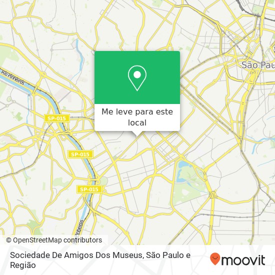 Sociedade De Amigos Dos Museus mapa