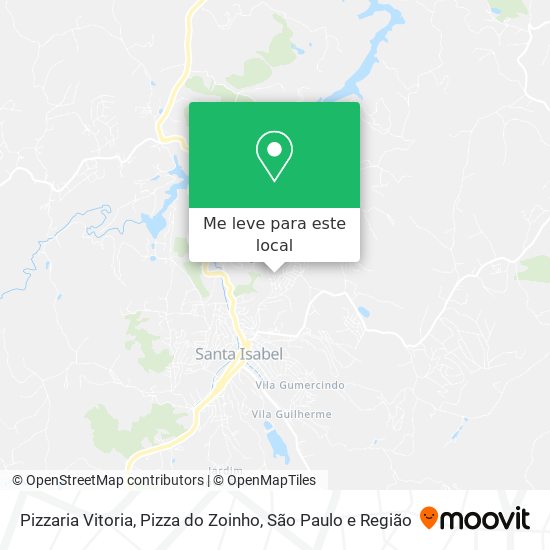 Pizzaria Vitoria, Pizza do Zoinho mapa