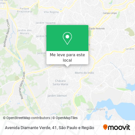 Avenida Diamante Verde, 41 mapa
