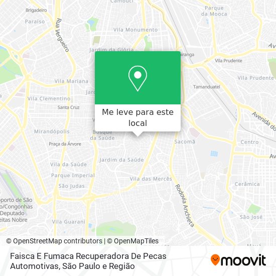 Faisca E Fumaca Recuperadora De Pecas Automotivas mapa