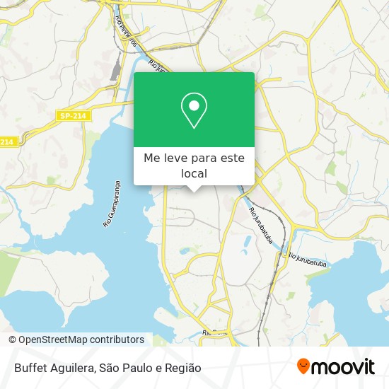 Buffet Aguilera mapa
