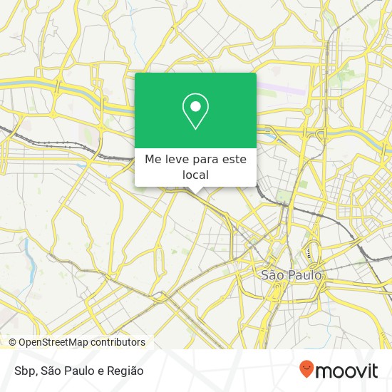 Sbp, Avenida General Olímpio da Silveira Santa Cecília São Paulo-SP 01150-020 mapa
