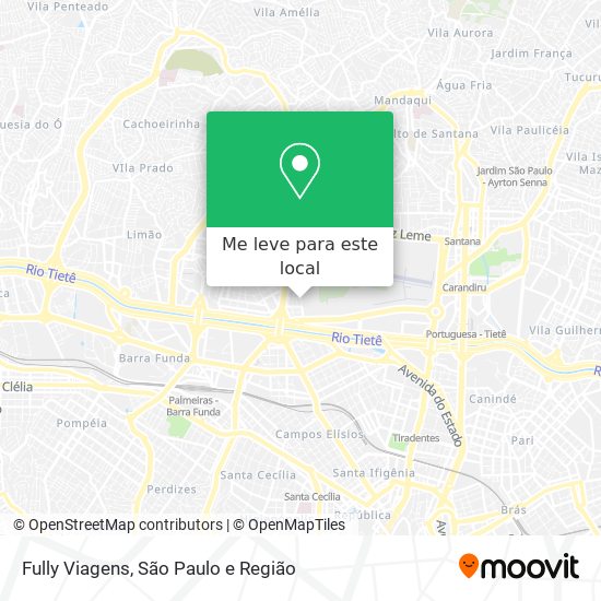 Fully Viagens mapa