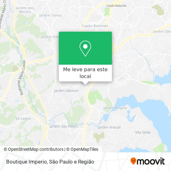 Boutique Imperio mapa