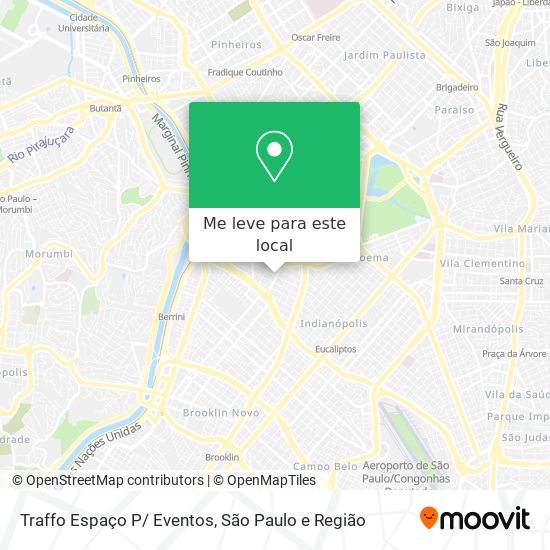 Traffo Espaço P/ Eventos mapa
