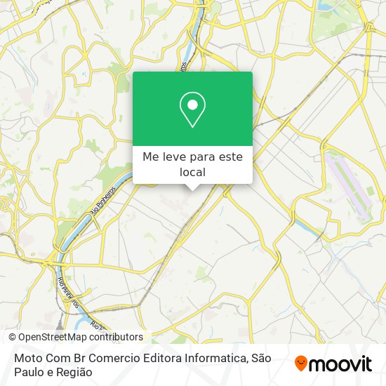 Moto Com Br Comercio Editora Informatica mapa