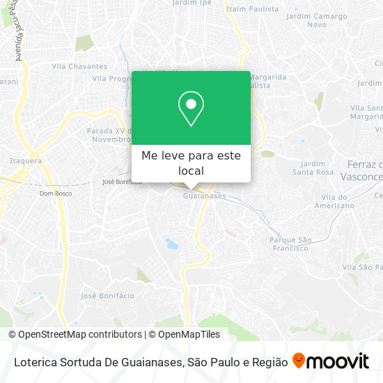 Loterica Sortuda De Guaianases mapa