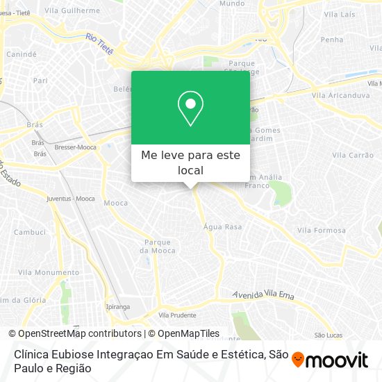 Clínica Eubiose Integraçao Em Saúde e Estética mapa
