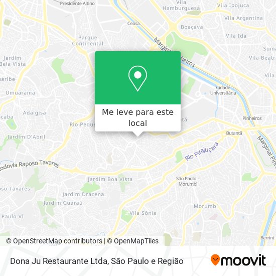 Dona Ju Restaurante Ltda mapa