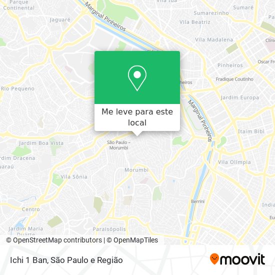 Ichi 1 Ban mapa