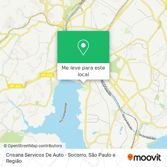 Crisana Servicos De Auto - Socorro mapa