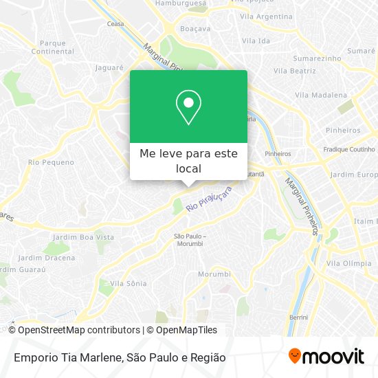 Emporio Tia Marlene mapa