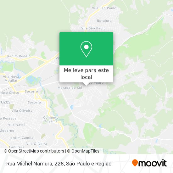 Rua Michel Namura, 228 mapa
