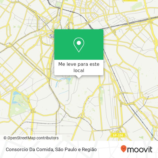 Consorcio Da Comida, Avenida Lins de Vasconcelos, 1217 Cambuci São Paulo-SP 01538-000 mapa