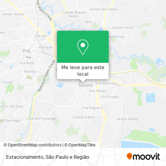 Estacionamento mapa