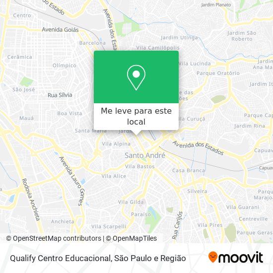 Qualify Centro Educacional mapa