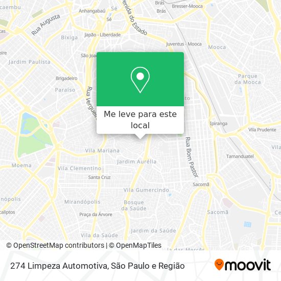 274 Limpeza Automotiva mapa