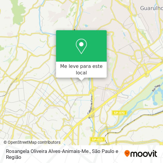 Rosangela Oliveira Alves-Animais-Me. mapa