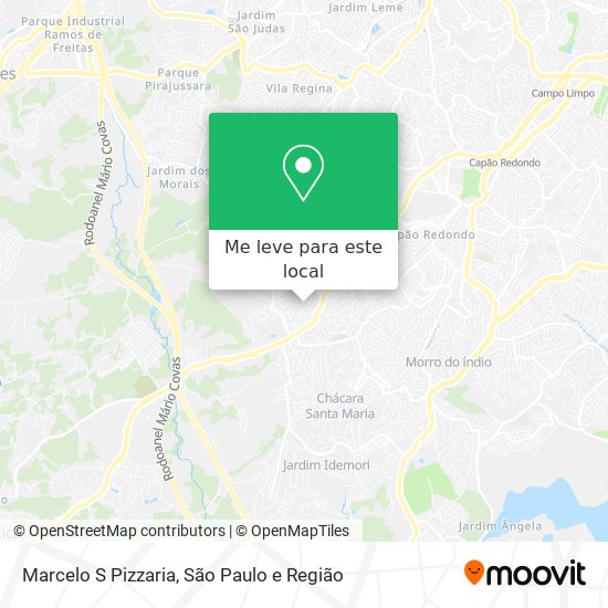 Marcelo S Pizzaria mapa