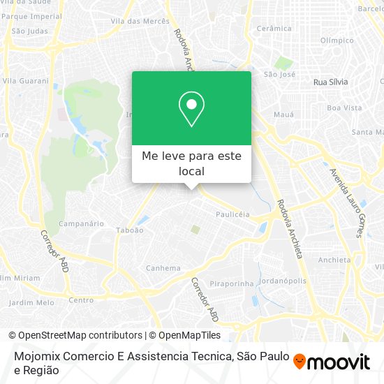 Mojomix Comercio E Assistencia Tecnica mapa