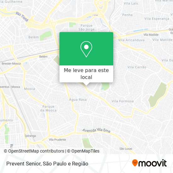 Prevent Senior mapa
