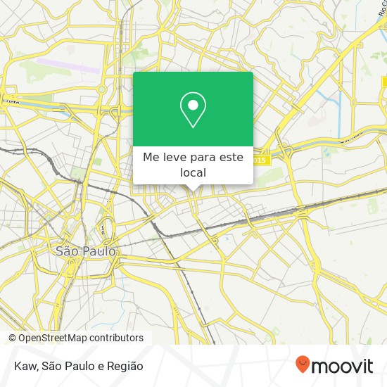 Kaw, Rua João Boemer, 143 Belém São Paulo-SP 03018-000 mapa