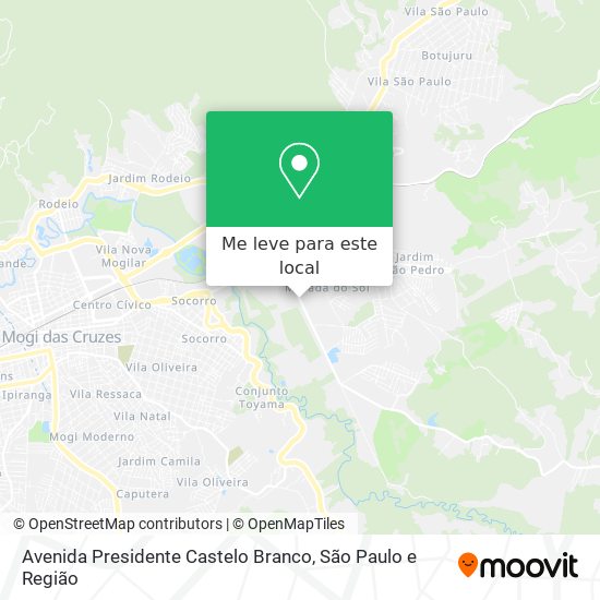 Avenida Presidente Castelo Branco mapa
