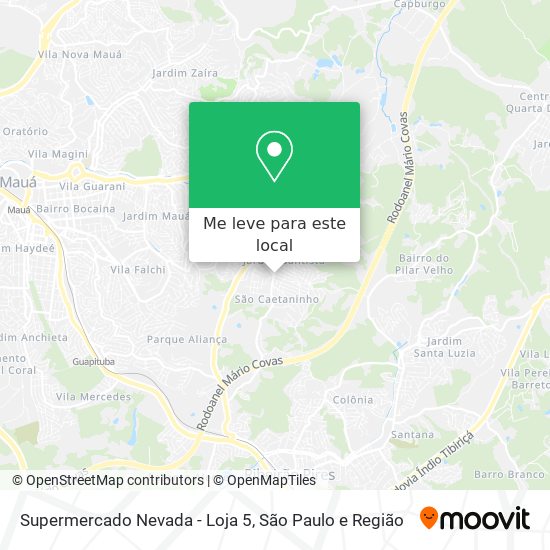 Supermercado Nevada - Loja 5 mapa