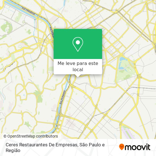 Ceres Restaurantes De Empresas mapa
