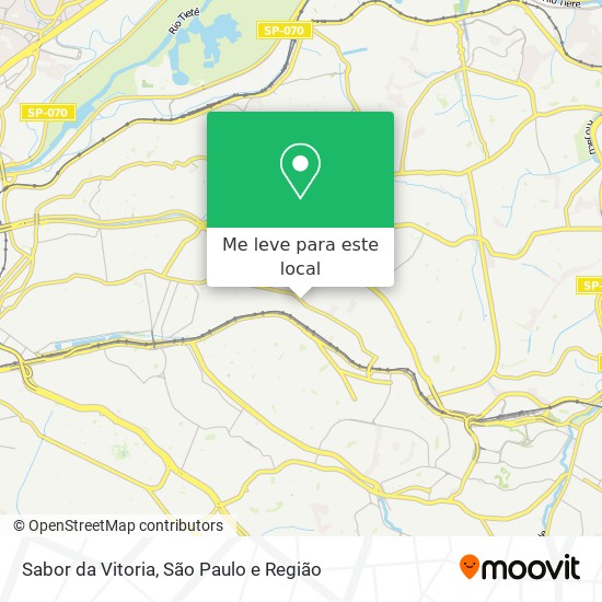 Sabor da Vitoria mapa