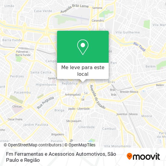 Fm Ferramentas e Acessorios Automotivos mapa