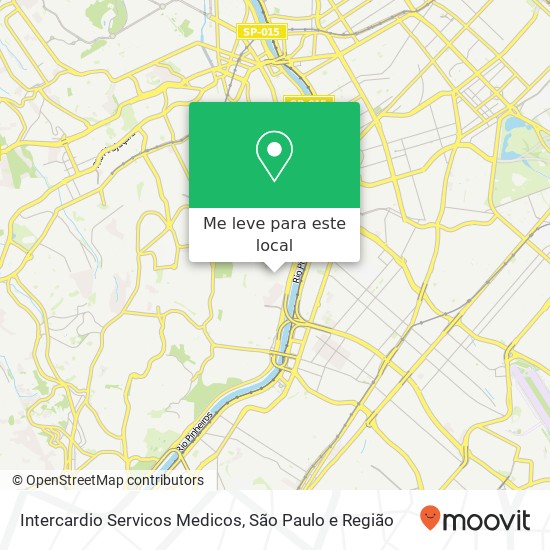 Intercardio Servicos Medicos, Rua São Paulo Antigo, 500 Morumbi São Paulo-SP 05684-011 mapa