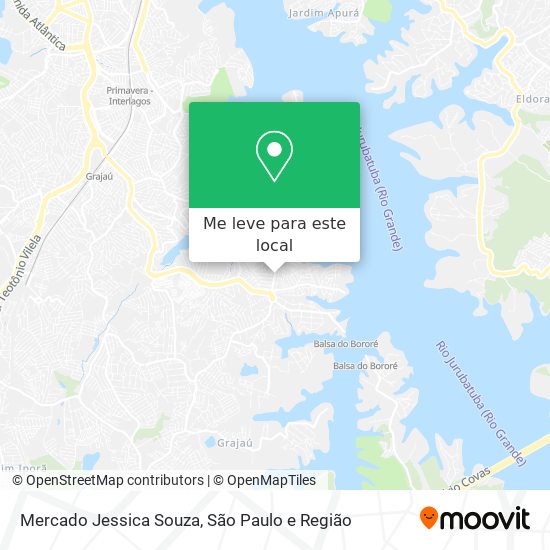 Mercado Jessica Souza mapa