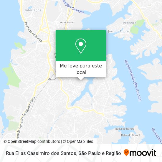 Rua Elias Cassimiro dos Santos mapa