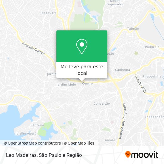 Leo Madeiras mapa