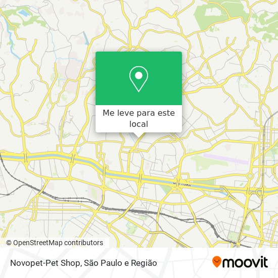 Novopet-Pet Shop mapa