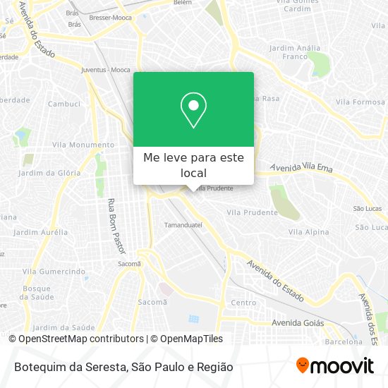 Botequim da Seresta mapa