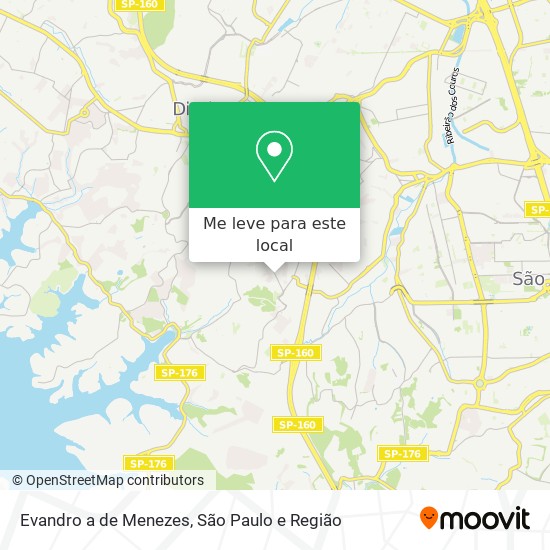 Evandro a de Menezes mapa