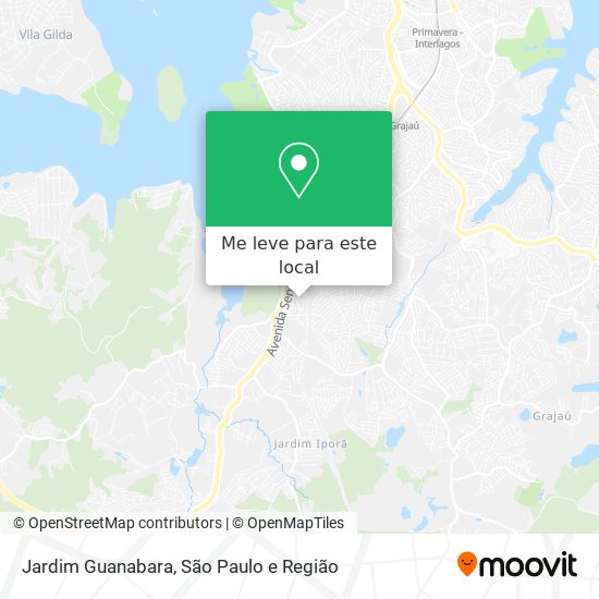 Jardim Guanabara mapa