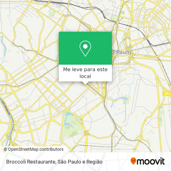 Broccoli Restaurante mapa