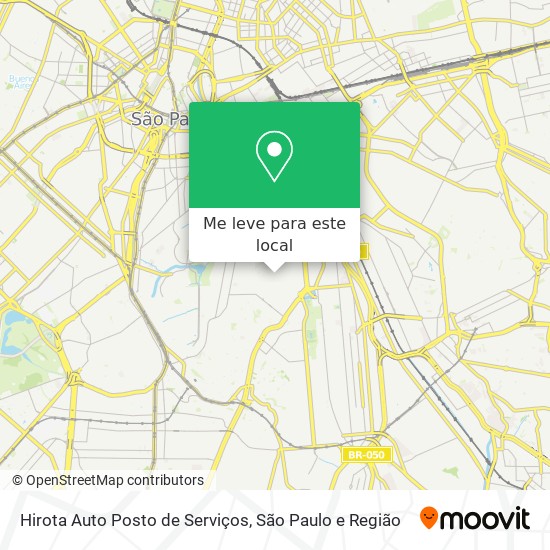 Hirota Auto Posto de Serviços mapa