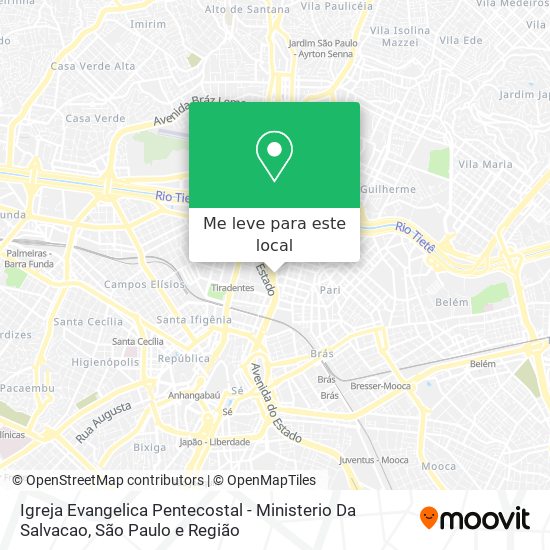 Igreja Evangelica Pentecostal - Ministerio Da Salvacao mapa
